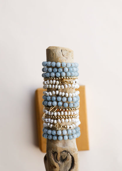 Pure Gemstone + Aquamarine || Necklace
