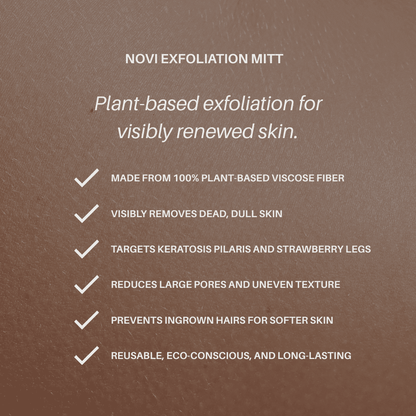 Novi (Plant-Based Exfoliation Mitt)