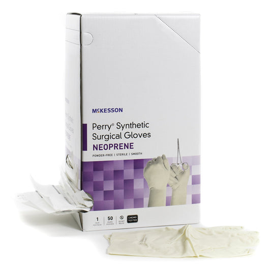 McKesson Perry® Polychloroprene Surgical Glove, Size 9, Cream 20-2690N
