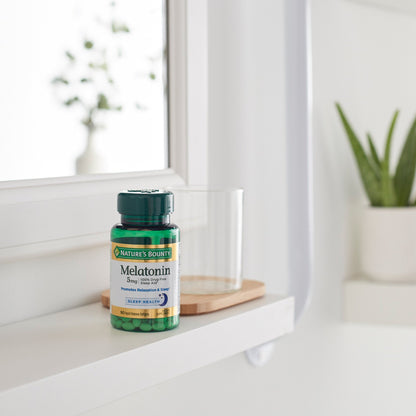Nature's Bounty® Melatonin Natural Sleep Aid 07431215745