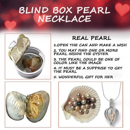 Romantic Valentines Day Gift for Her, Artificial Flowers Necklace Rose Teddy Bear with Real Pearl Blind Box Birthday Gift, Valentiness Day Gift for Monther Wify Girl