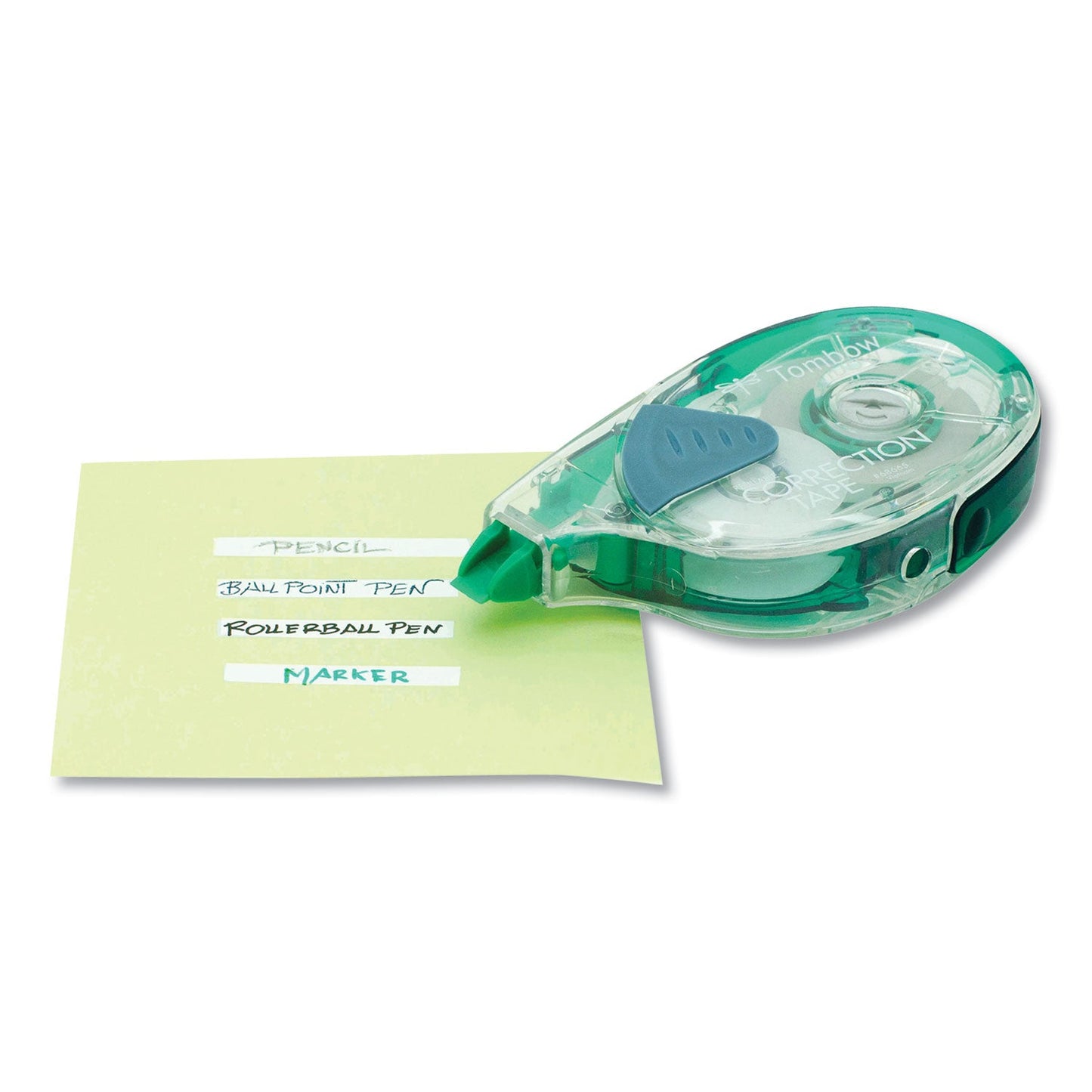 Tombow MONO Refillable Correction Tape, Clear Applicator, 0.17" x 472"