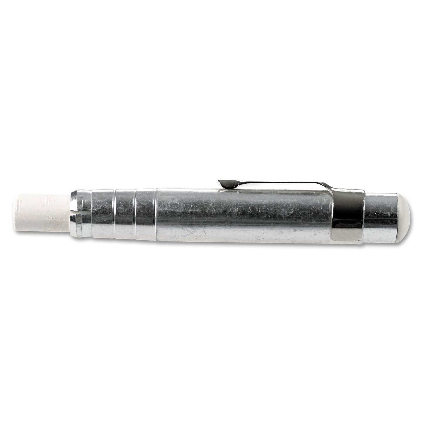 Charles Leonard Aluminum Chalk Holder, Silver