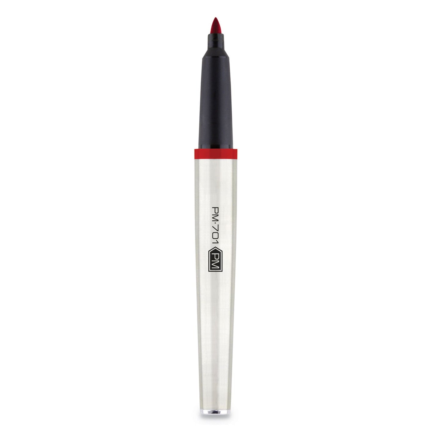 Zebra PM-701 Permanent Marker, Medium Bullet Tip, Red