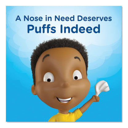 Puffs Plus Lotion Facial Tissue, 1-Ply, White, 56 Sheets/Box, 24 Boxes/Carton