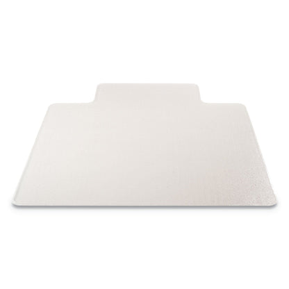 deflecto RollaMat Frequent Use Chair Mat, Med Pile Carpet, Flat, 36 x 48, Lipped, Clear