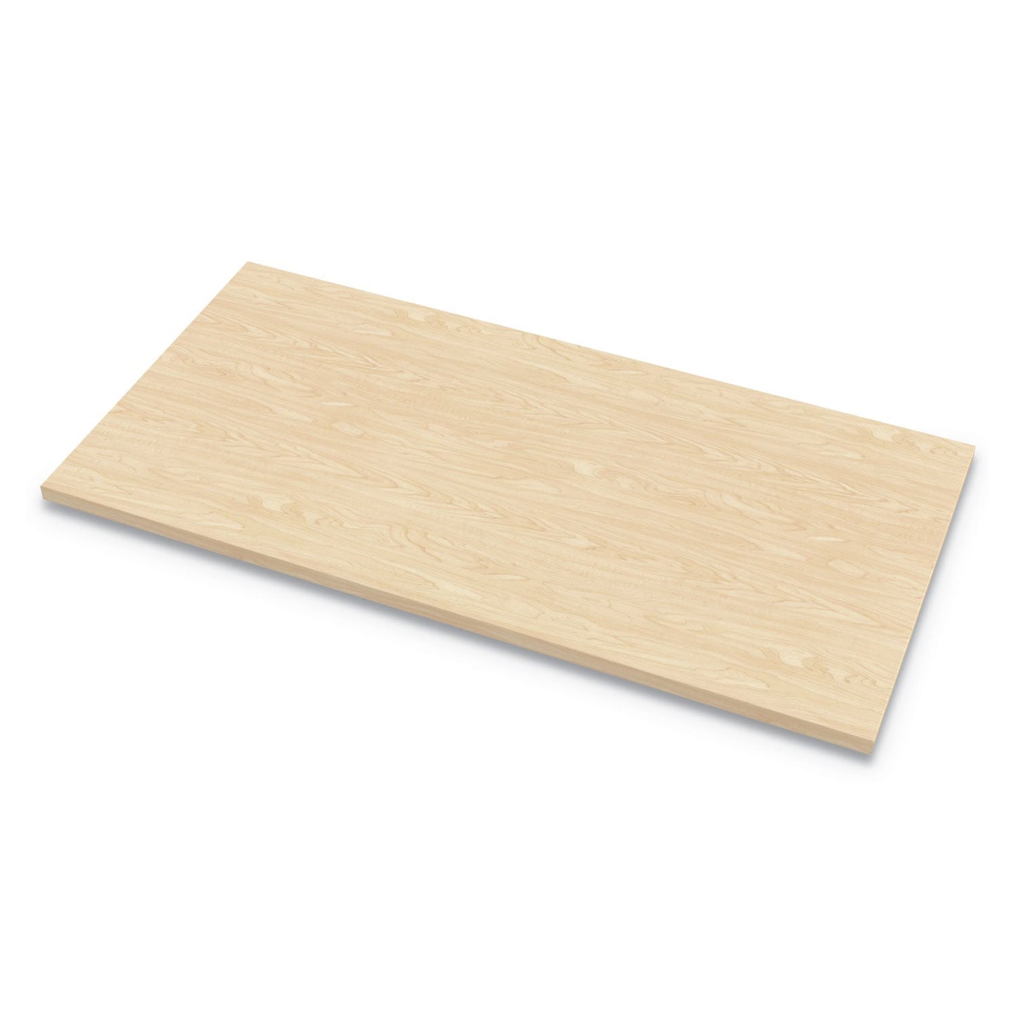 Fellowes Levado Laminate Table Top, 48" x 24" x , Maple