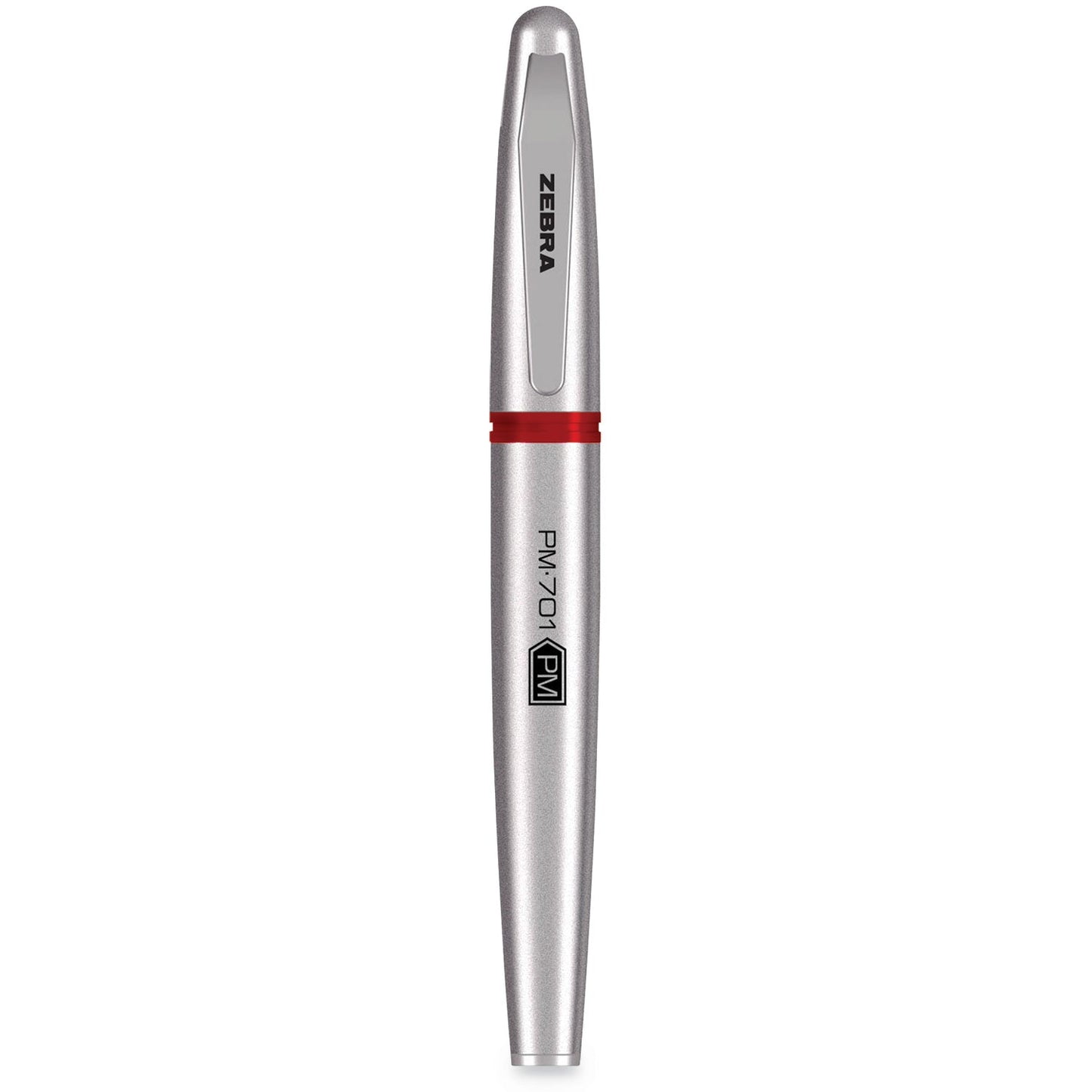Zebra PM-701 Permanent Marker, Medium Bullet Tip, Red