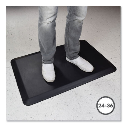 deflecto Anti-Fatigue Mat, 36 x 24, Black