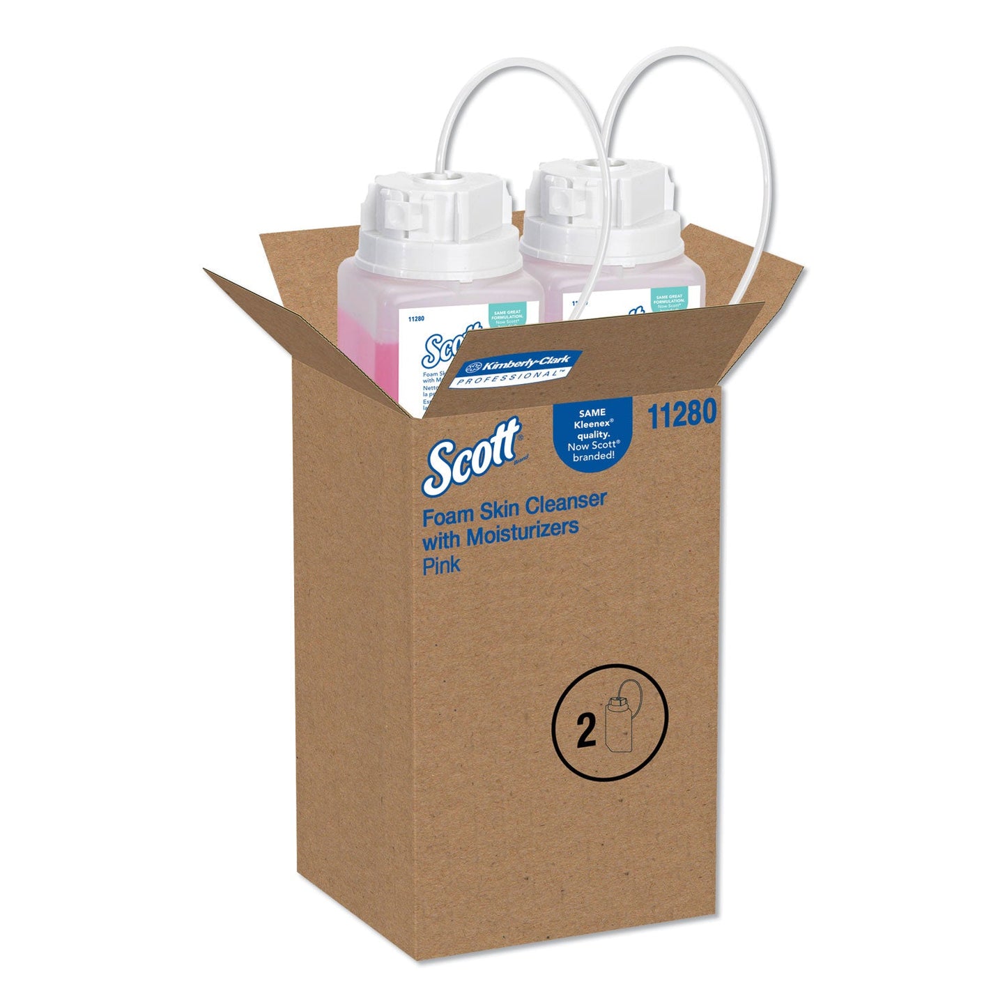 Scott Pro Foam Skin Cleanser with Moisturizers, Citrus Scent, 1.5 L Refill, 2/Carton
