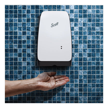 Scott Electronic Skin Care Dispenser, 1,200 mL, 7.3 x 4 x 11.7, White