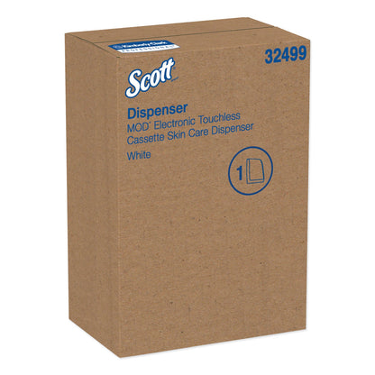 Scott Electronic Skin Care Dispenser, 1,200 mL, 7.3 x 4 x 11.7, White