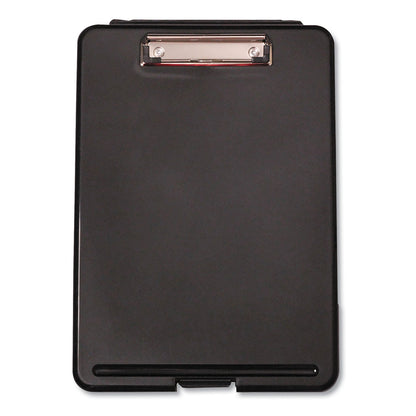 Universal Storage Clipboard, 0.5" Clip Capacity, Holds 8.5 x 11 Sheets, Black