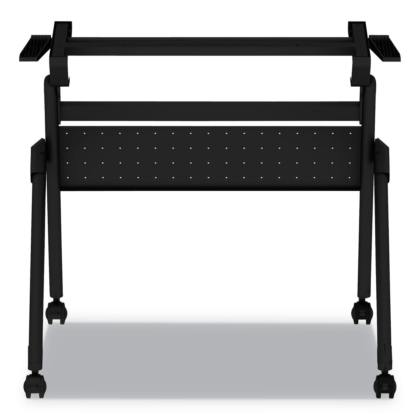 Alera Flip and Nest Table Base, 32.25w x 23.63d x 28.5h, Black