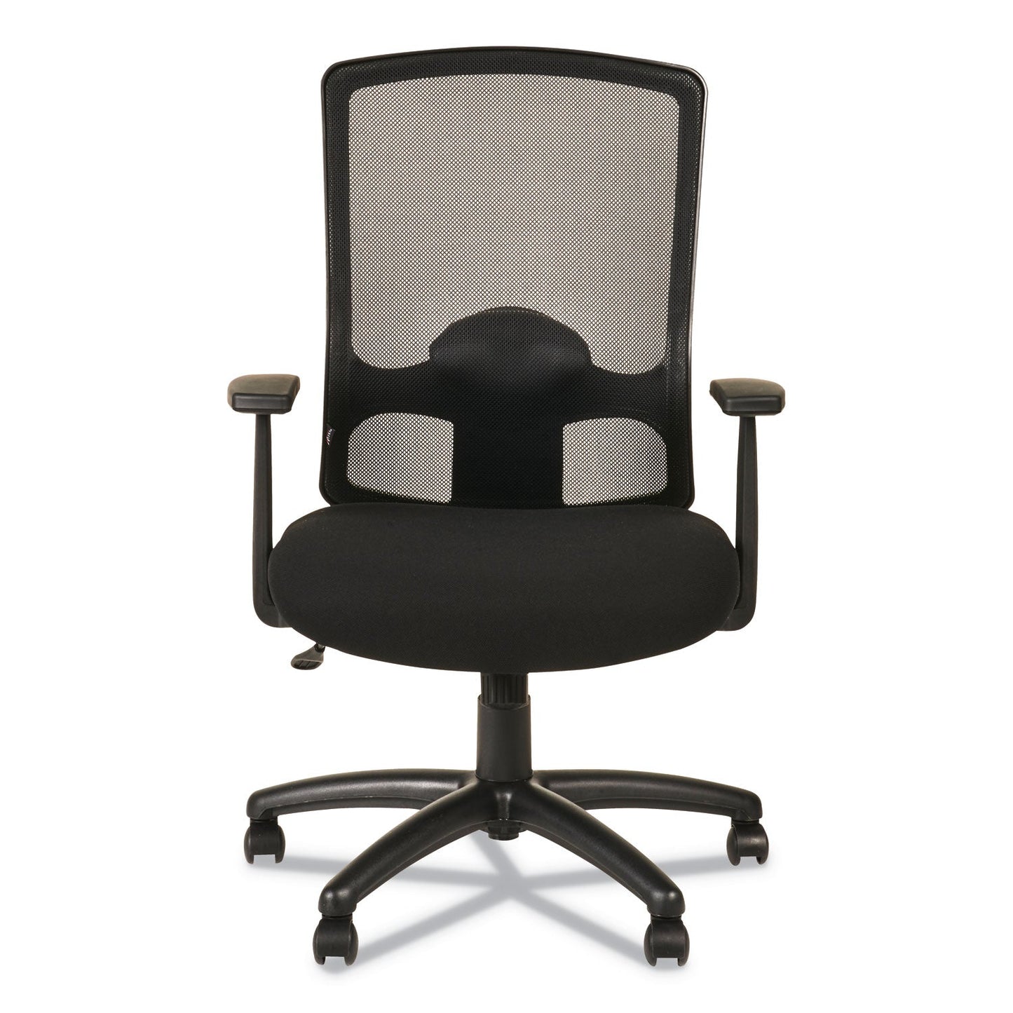 Alera Etros Series High-Back Swivel/Tilt Chair, Supports Up to 275 lb, 18.11" to 22.04" Seat Height, Black