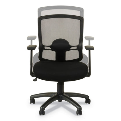 Alera Etros Series Mesh Mid-Back Chair, Supports Up to 275 lb, 18.03" to 21.96" Seat Height, Black