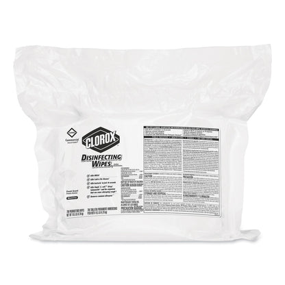 Clorox Disinfecting Wipes, Fresh Scent, 7 x 8, 700/Bag Refill, 2/Carton