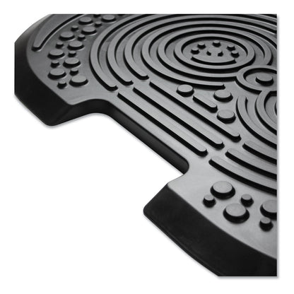 Floortex AFS-TEX 2000X Anti-Fatigue Mat, Bespoke, 16 x 24, Black