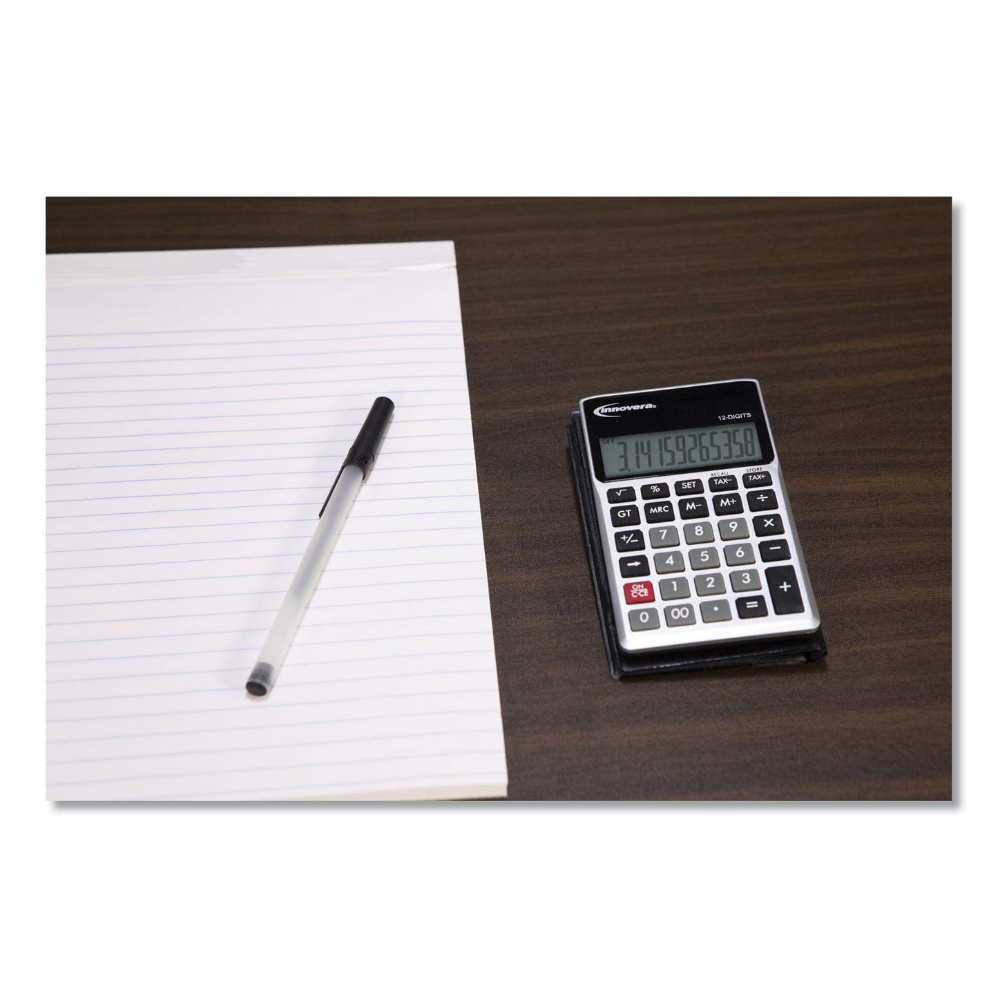 Innovera 15922 Pocket Calculator, 12-Digit LCD
