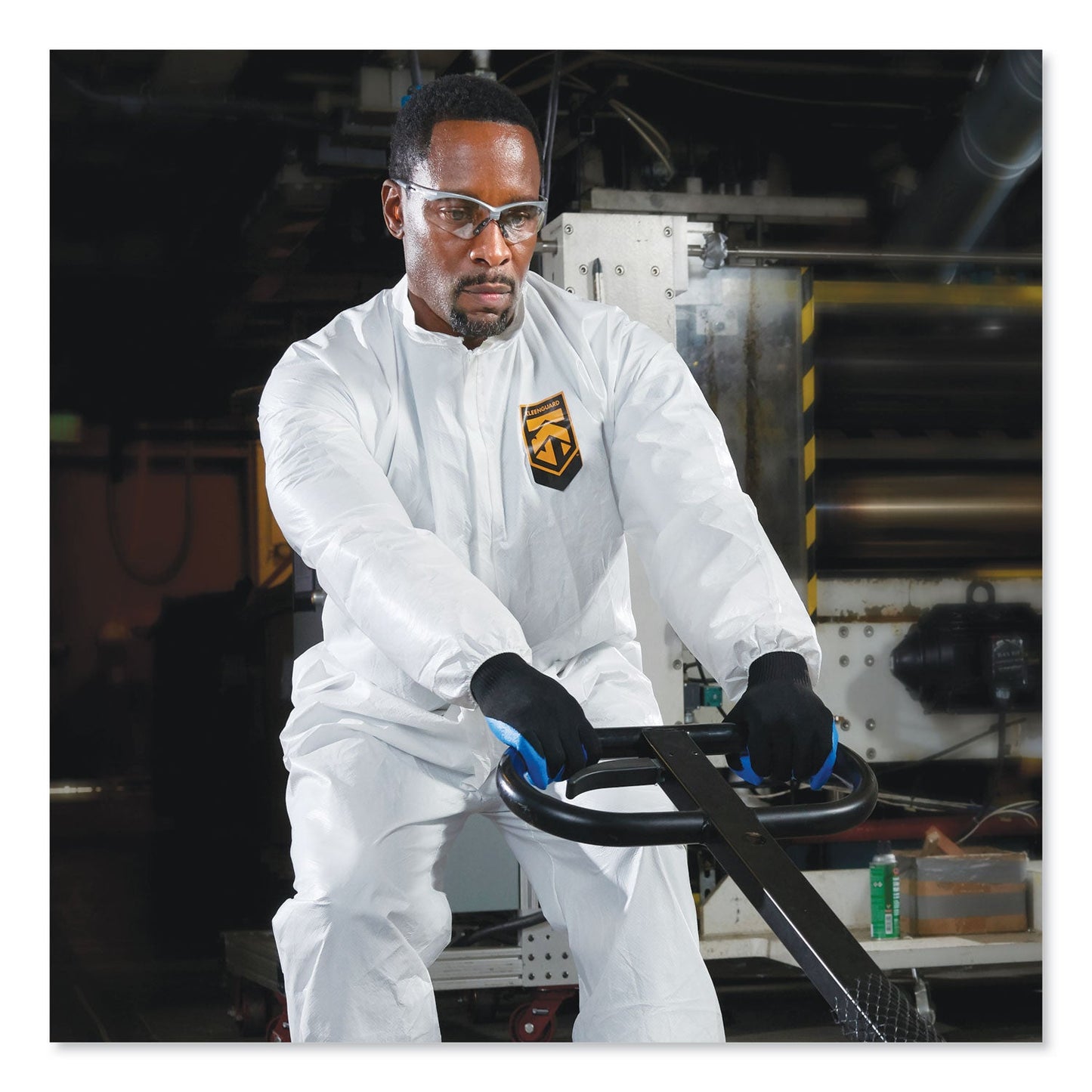KleenGuard A40 Elastic-Cuff and Ankles Coveralls, White, 2X-Large, 25/Carton
