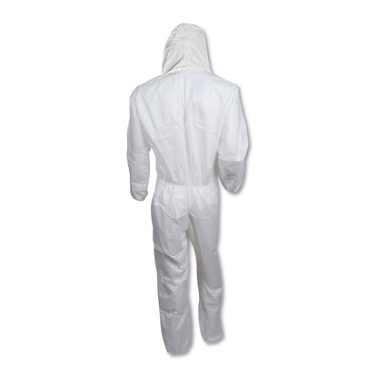 KleenGuard A20 Breathable Particle Protection Coveralls, Zip Closure, 2X-Large, White