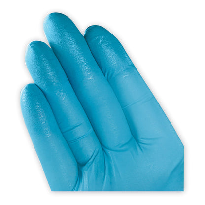 KleenGuard G10 Blue Nitrile Gloves, Powder-Free, Blue, 242 mm Length, X-Large, 90/Box