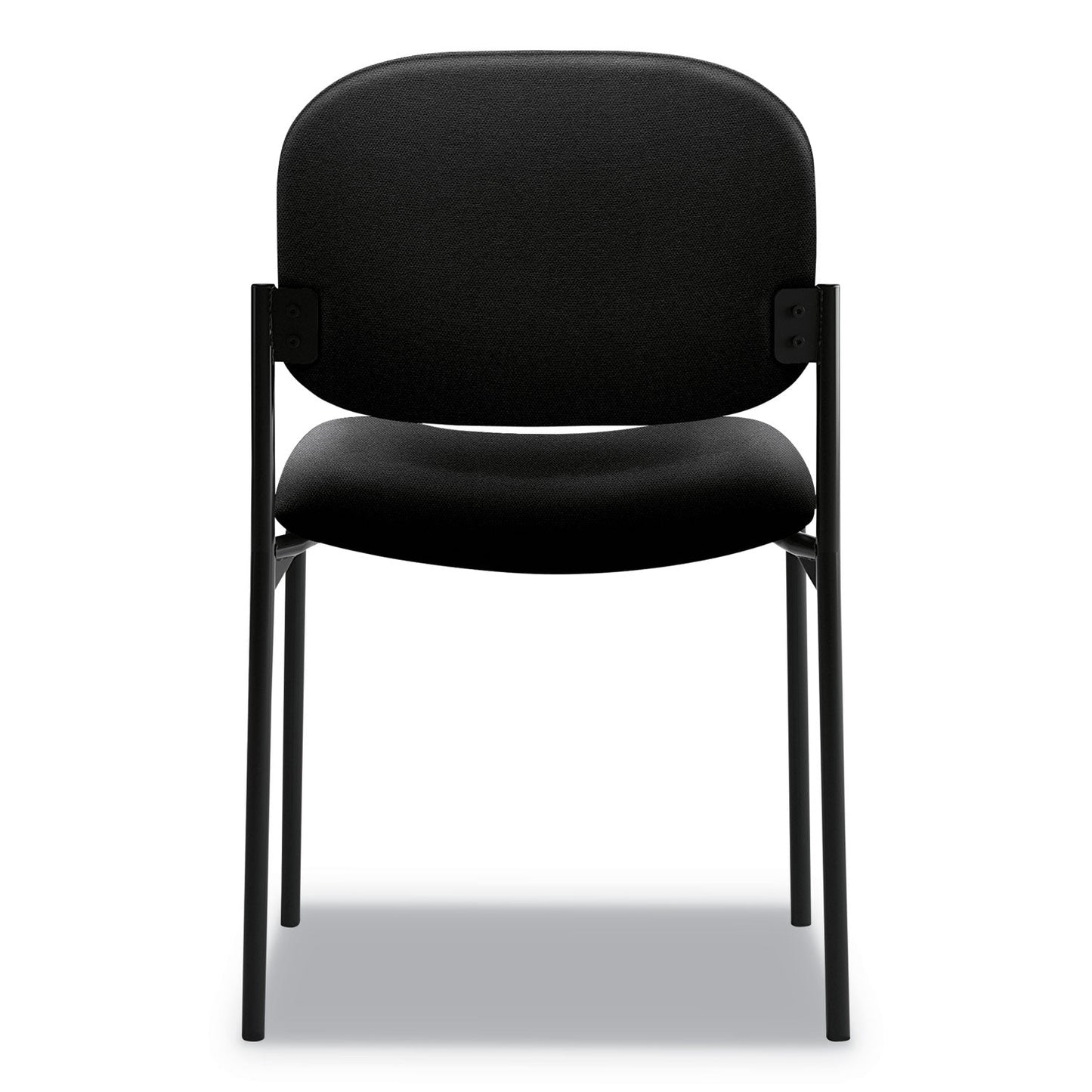 HON VL606 Stacking Guest Chair without Arms, Supports Up to 250 lb, Black