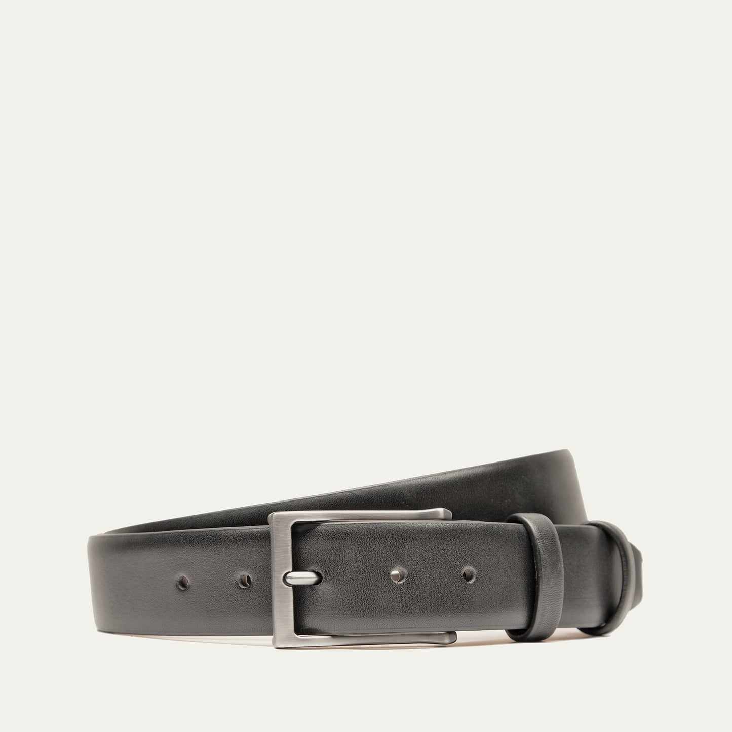Glazed Calfskin Belt