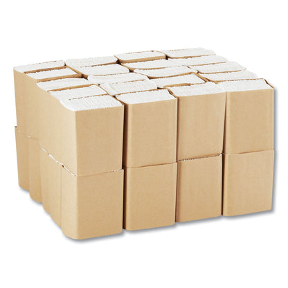 Georgia Pacific Tall Fold Dispenser Napkins, 1-Ply, 7 x 13 1/2, White, 10000/Carton