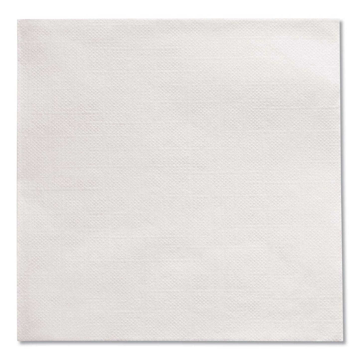 Georgia Pacific Beverage Napkins, Single-Ply, 9 1/2 x 9 1/2, White, 4000/Carton