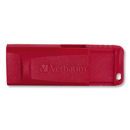 Verbatim Store 'n' Go USB Flash Drive, 32 GB, Red