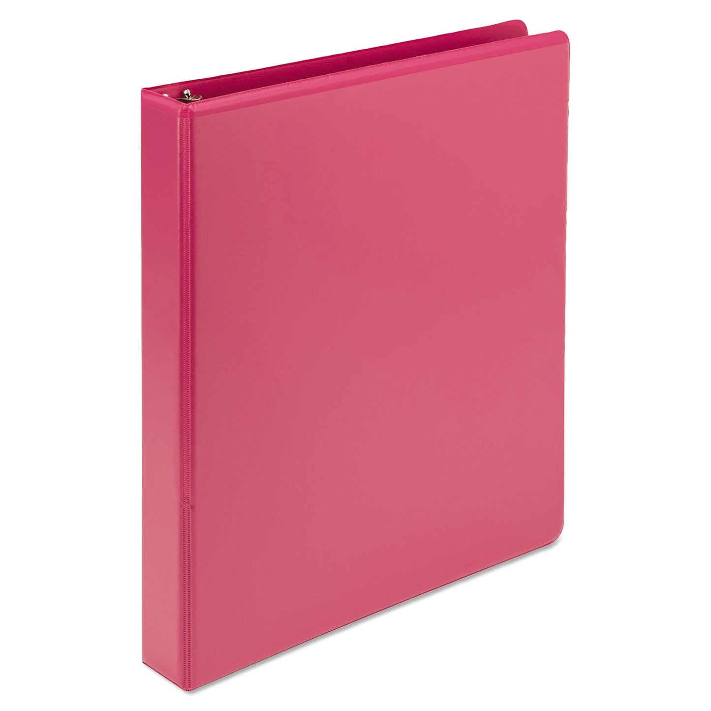 Samsill Earth’s Choice Biobased Durable Fashion View Binder, 3 Rings, 1" Capacity, 11 x 8.5, Berry, 2/Pack