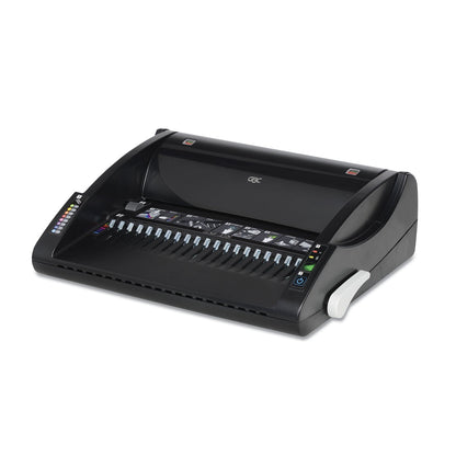 GBC CombBind C110E Electric Binding Machine, 330 Sheets, 15.44 x 12.38 x 4.78, Black