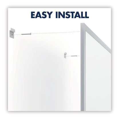 Quartet Classic Series Nano-Clean Dry Erase Board, 96 x 48, Silver Frame