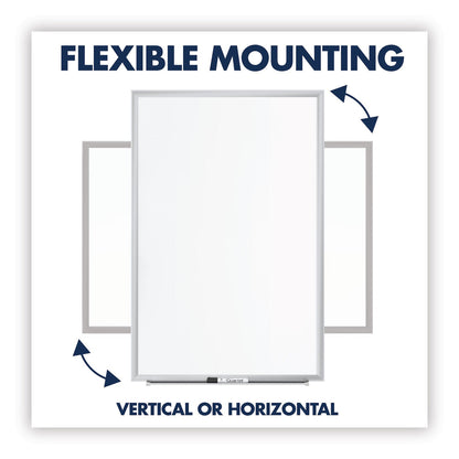 Quartet Classic Series Nano-Clean Dry Erase Board, 60 x 36, Silver Frame