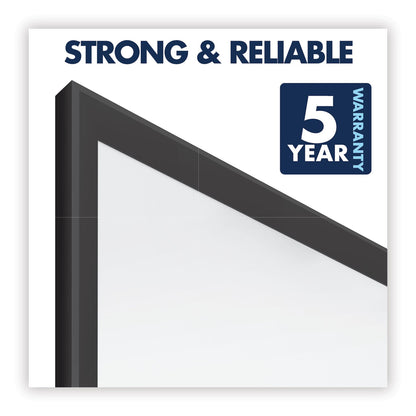 Quartet Classic Series Nano-Clean Dry Erase Board, 36 x 24, Black Aluminum Frame
