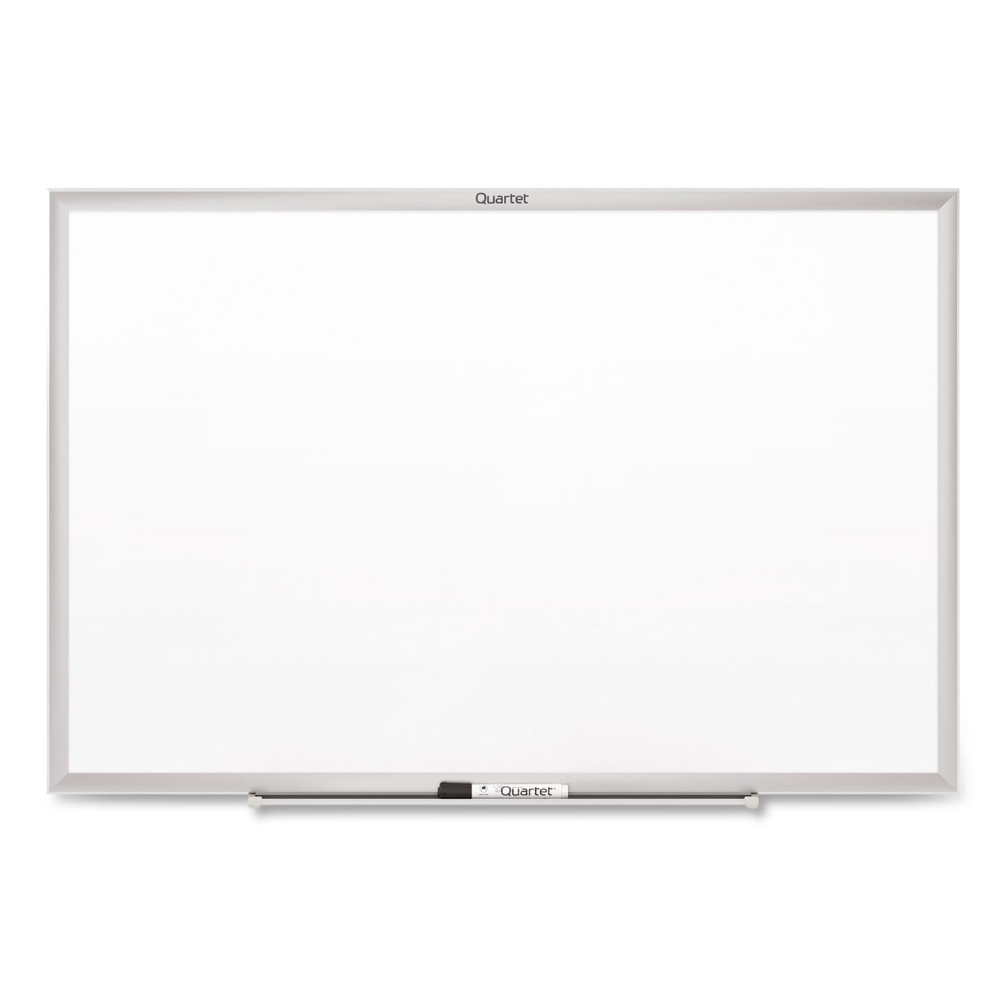 Quartet Classic Series Total Erase Dry Erase Board, 36 x 24, Silver Aluminum Frame