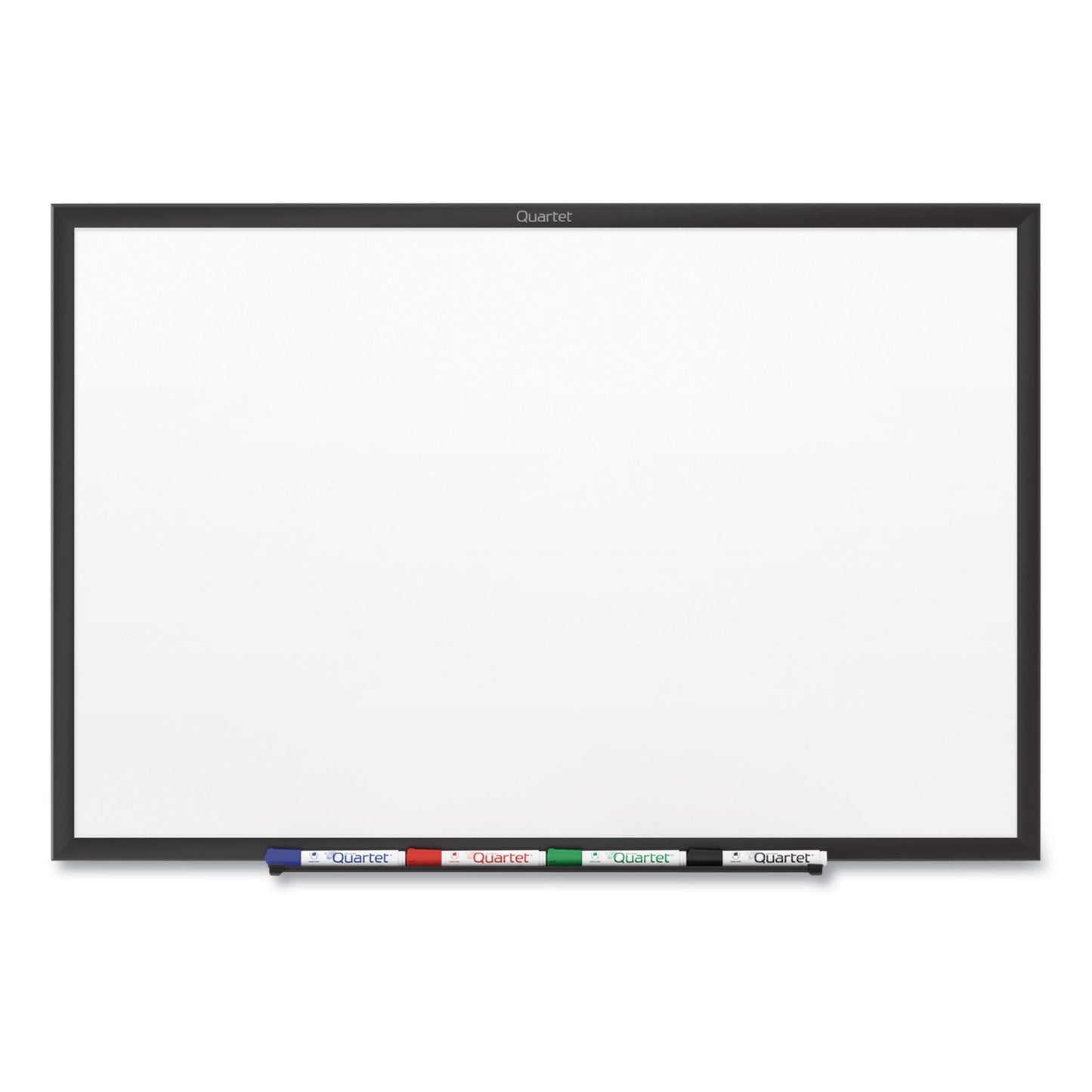 Quartet Classic Series Nano-Clean Dry Erase Board, 24 x 18, Black Aluminum Frame