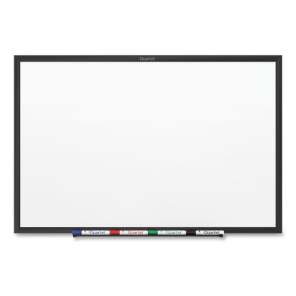 Quartet Classic Series Nano-Clean Dry Erase Board, 60 x 36, Black Aluminum Frame