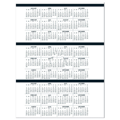 House of Doolittle Recycled Two Year Monthly Planner with Expense Logs, 8.75 x 6.88, Black Cover, 24-Month (Jan to Dec): 2023 to 2024