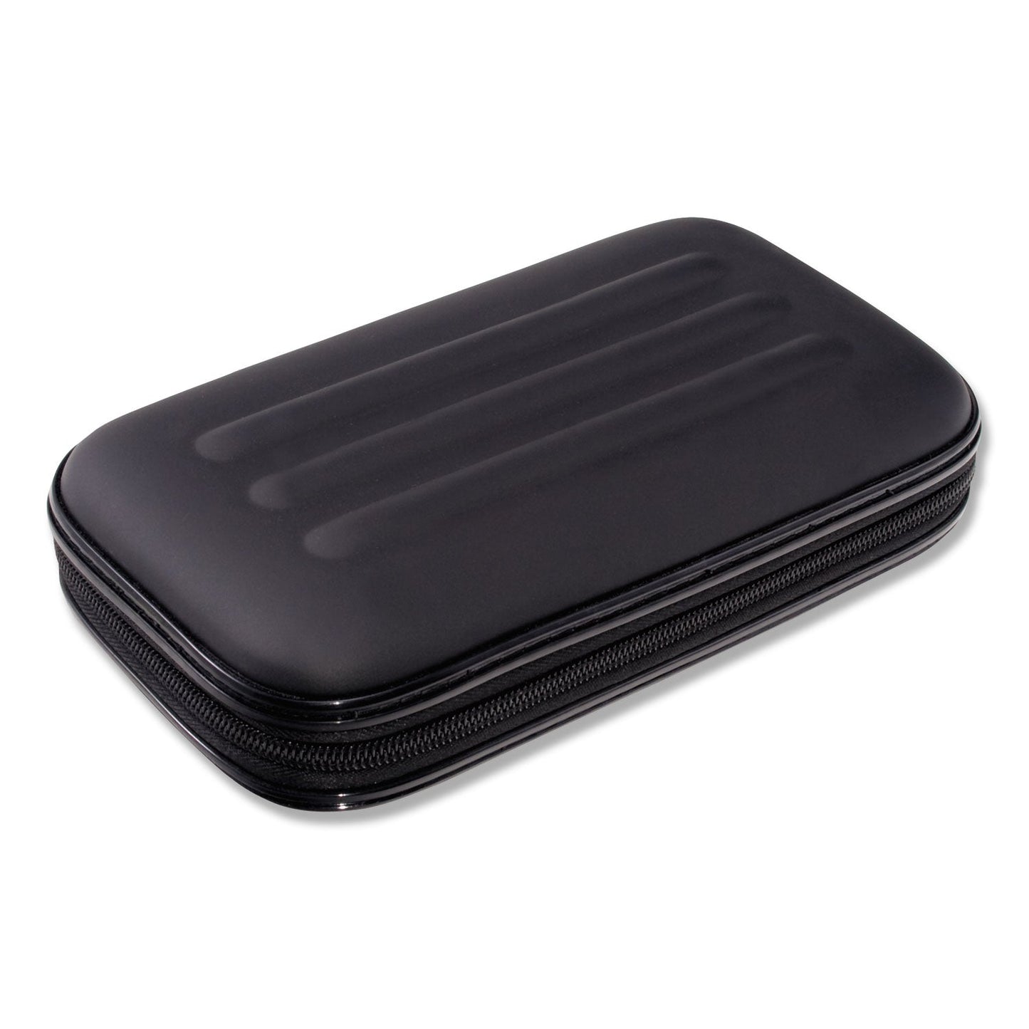 Innovative Storage Designs Large Soft-Sided Pencil Case, Fabric, 2 x 8.75 x 5.25, Black