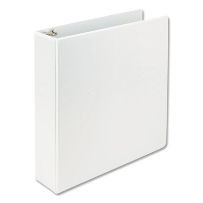 Samsill Earth's Choice Biobased D-Ring View Binder, 3 Rings, 2" Capacity, 11 x 8.5, White