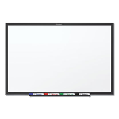 Quartet Classic Series Total Erase Dry Erase Board, 48 x 36, White Surface, Black Frame