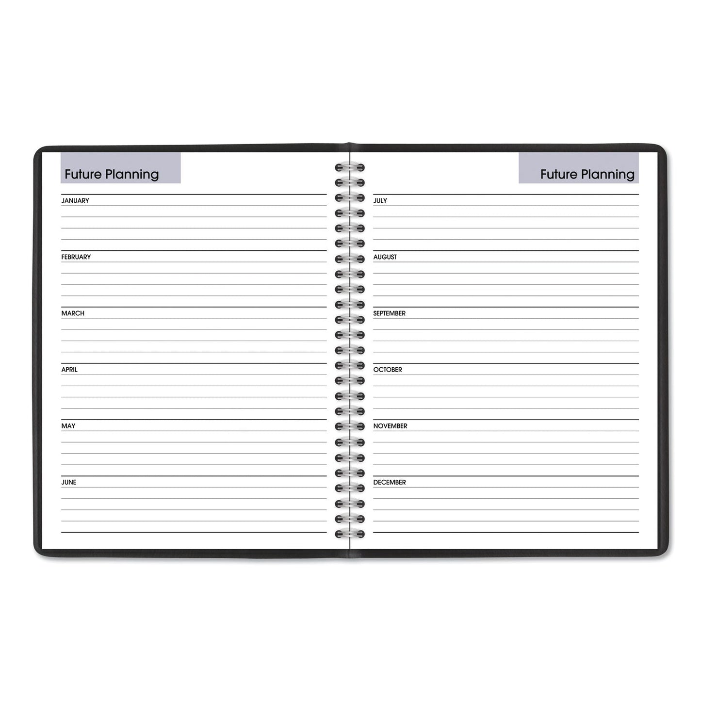 AT-A-GLANCE DayMinder Monthly Planner with Notes Column, Ruled Blocks, 8.75 x 7, Black Cover, 12-Month (Jan to Dec): 2023