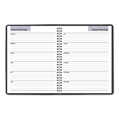 AT-A-GLANCE DayMinder Monthly Planner with Notes Column, Ruled Blocks, 8.75 x 7, Black Cover, 12-Month (Jan to Dec): 2023