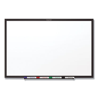 Quartet Classic Series Total Erase Dry Erase Board, 96 x 48, White Surface, Black Frame