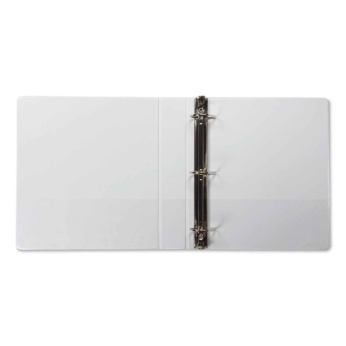 Samsill Earth's Choice Biobased D-Ring View Binder, 3 Rings, 1.5" Capacity, 11 x 8.5, White