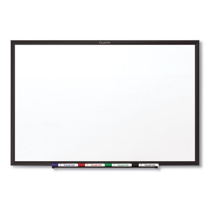 Quartet Classic Series Total Erase Dry Erase Board, 60 x 36, White Surface, Black Frame