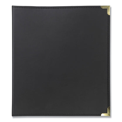 Samsill Classic Vinyl Business Card Binder, Holds 200 2 x 2.5 Cards, 10.25 x 11.13, Ebony