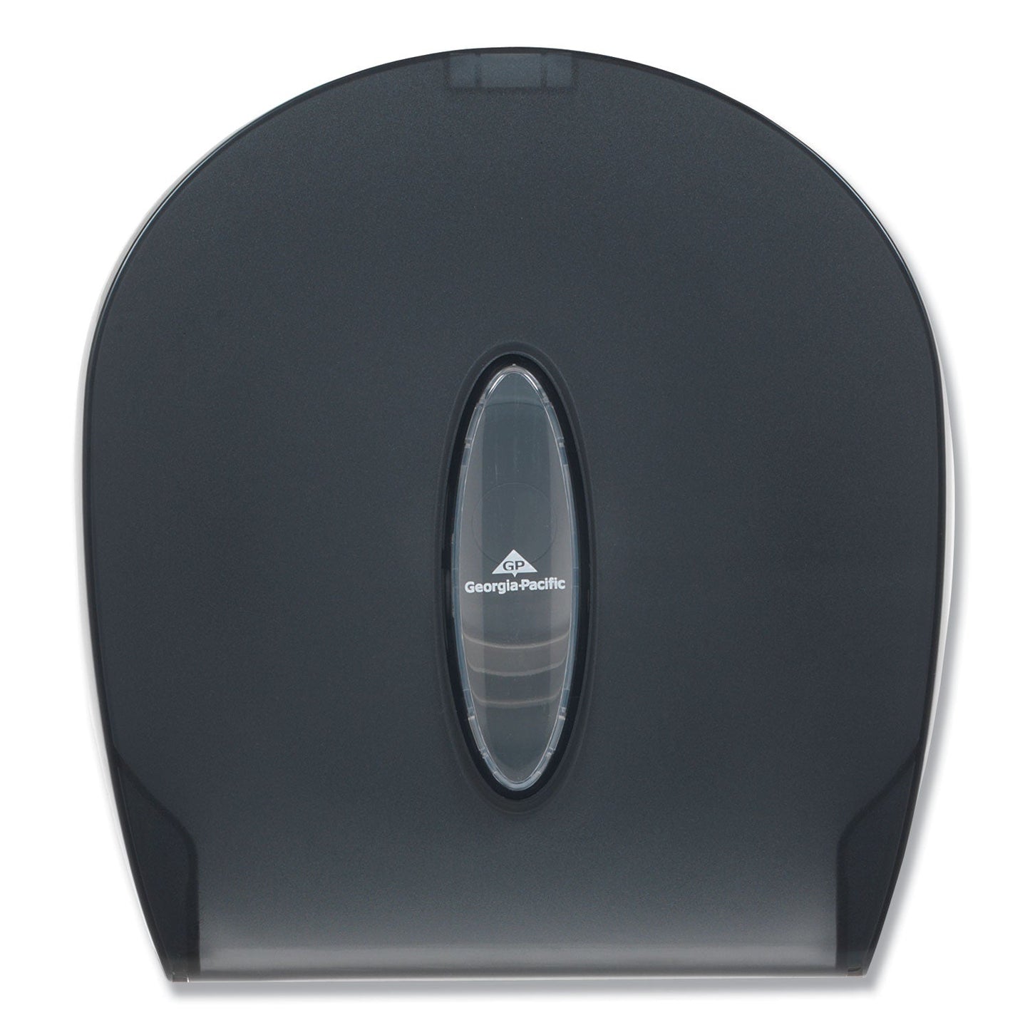 Georgia Pacific Jumbo Jr. Bathroom Tissue Dispenser, Single Roll, 10.6 x 5.4 x 11.3, Translucent Smoke